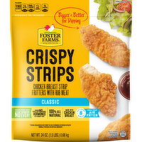Foster Farms Crispy Chicken Strips, Frozen