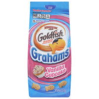 Goldfish Graham Snacks, Baked, Grahams, Vanilla Cupcake, 6.6 Ounce