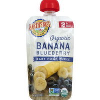 Earth's Best Baby Food Puree, Banana Blueberry, 2  (6+ Months) - 4.2 Ounce