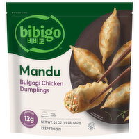 Bibigo Mandu Bulgogi Chicken Dumplings - 24 Ounce