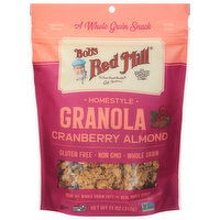 Bob's Red Mill Granola, Homestyle, Cranberry Almond - 11 Ounce