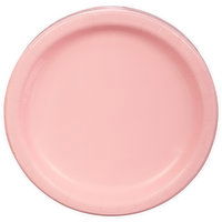 First Street Plates, Classic Pink - 24 Each