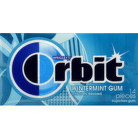 Orbit Gum, Sugarfree, Wintermint - 14 Each