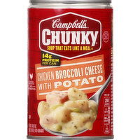 Campbell's Soup, Chicken Broccoli Cheese with Potato, 18.8 Ounce