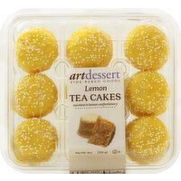 Art Dessert Tea Cakes, Lemon - 9 Ounce