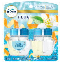 Febreze Scented Oil Refill, Zesty Orange Blossom - 2 Each