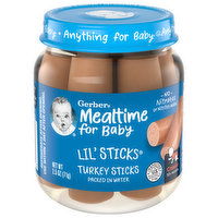 Gerber Turkey Sticks, Lil' Sticks, Crawler (10+ Months) - 2.5 Ounce