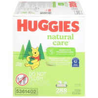 Huggies Wipes, Sensitive & Fragrance Free, 288 Each