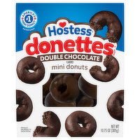 Hostess Double Chocolate Mini Donettes - 10.75 Ounce