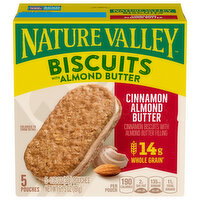 Nature Valley Cinnamon Almond Butter Biscuits With Almond Butter
