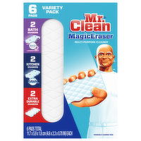 Mr. Clean Cleaning Pads, Household, Variety Pack - 6 Each