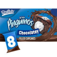 Marinela Chocolate Crème Filled Cupcakes, 8 packs, 11.28 oz - 8 Each