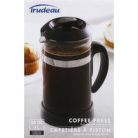 Trudeau Coffee Press, Handle with Heat Guard, 34 Ounces - 1 Each