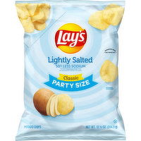 Lay's Potato Chips, Lightly Salted, Classic, Party Size, 12.5 Ounce