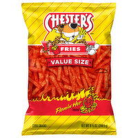 Chester's Fries Flamin' Hot Flavored Corn Snacks Value Size - 8.625 Ounce