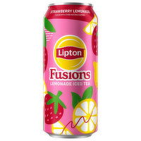 Lipton Lemonade Iced Tea, Strawberry Lemonade - 16 Ounce