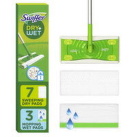 Swiffer Sweep + Mop, Broom & Mop Alternative, Floor Cleaner Set, 1 Each