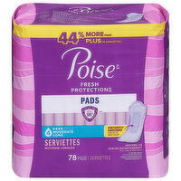 Poise Mod Absorb Pad Long Length - 78 Each