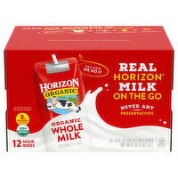 Horizon Organic Whole Milk - 12 Each