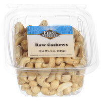 First Street Cashews, Raw - 9 Ounce