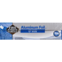 First Street Aluminum Foil, 12 Inches Wide, 1000 Feet - 1 Each