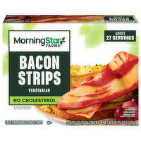MorningStar Farms Vegetarian Bacon Strips - 3 Each
