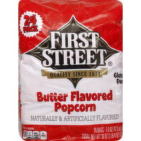 First Street Popcorn, Butter Flavored, 24 Pack - 24 Each