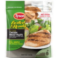 Tyson Grilled And Ready Grilled & Ready Fully Cooked Grilled Chicken Breast Fillets, 19 oz. (Frozen) - 19 Ounce