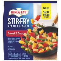 Birds Eye Veggies & Sauce, Sweet & Sour, Stir-fry - 15 Ounce