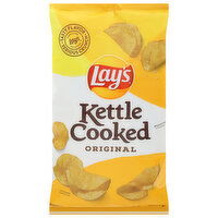 Lay's Potato Chips, Kettle Cooked, Original - 8 Ounce