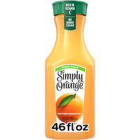 Simply High-Pulp Orange Juice Bottle - 46 Fluid ounce