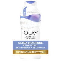 Olay Exfoliating Body Wash with Sea Salts - 22 Fluid ounce