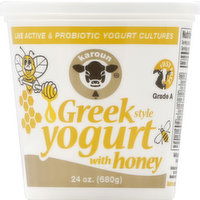 Karoun Yogurt, Greek Style, with Honey - 24 Ounce