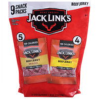 Jack Link's Beef Jerky, Original/Teriyaki - 9 Each