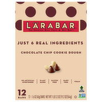 Larabar Chocolate Chip Cookie Dough Fruit & Nut Bar - 12 Each