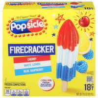 Popsicle Frozen Confections Pops, Firecracker, Assorted - 18 Each