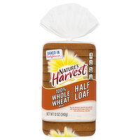 Nature's Harvest Half Loaf 100% Whole Wheat Bread - 12 Ounce
