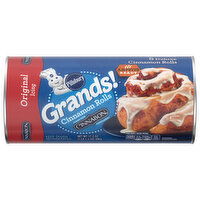 Pillsbury Cinnamon Rolls, Original Icing, Deluxe, 5 Each