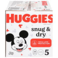 Huggies Diapers, Disney Baby, 5 (Over 27 lb) - 68 Each