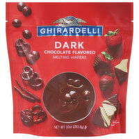 Ghirardelli Melting Wafers, Dark Chocolate Flavored - 10 Ounce