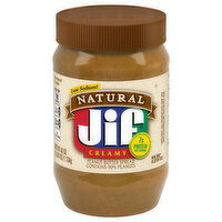 Jif Peanut Butter Spread, Low Sodium, Creamy, Natural