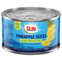 Dole Pineapple Slices, 8 Ounce