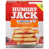 Hungry Jack Pancake & Waffle Mix, Buttermilk, Complete - 80 Ounce