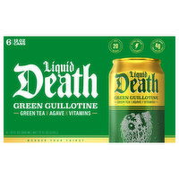 Liquid Death Green Tea, Green Guillotine - 6 Each