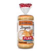 Thomas' Plain Bagels - 6 Each