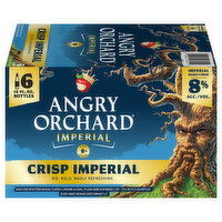 Angry Orchard Hard Cider, Crisp Imperial - 6 Each