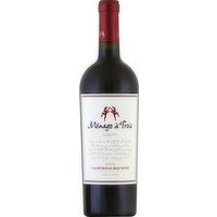 Menage a trois Red Wine, Red Blend, California