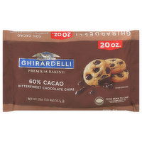 Ghirardelli Chocolate Chips, Bittersweet, 60% Cacao, 20 Ounce