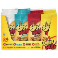 Corn Nuts Corn Kernels, Crunchy, All Flavors - 24 Each