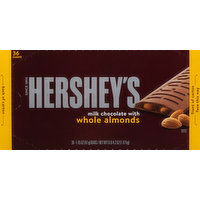 Hershey's Milk Chocolate Bar, with Whole Almonds, 36 Each